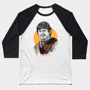 Charles Bronson - An illustration by Paul Cemmick Baseball T-Shirt